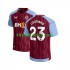 Camisola Aston Villa Philippe Coutinho 23 Homem Equipamento principal 2023-2024 Mangas Curtas