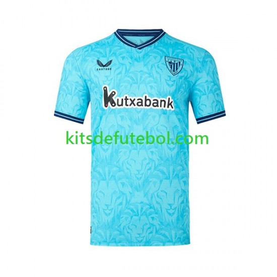Camisola Athletic Bilbao Homem Equipamento alternativo 2023-2024 Mangas Curtas