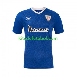 Camisola Athletic Bilbao Homem Equipamento alternativo 2024-2025 Mangas Curtas