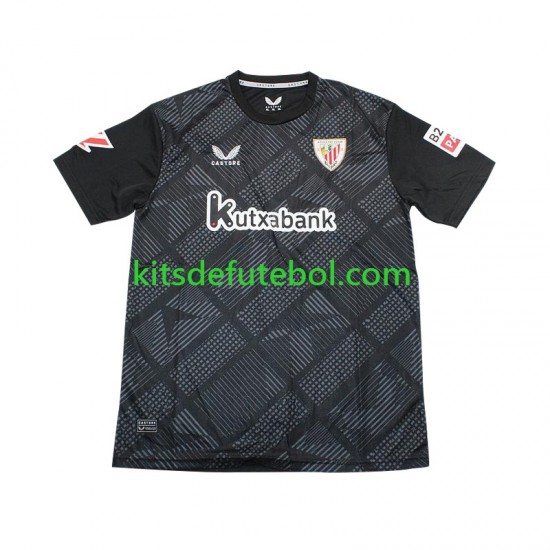Camisola de Guarda-redes Athletic Bilbao Homem Equipamento principal 2024-2025 Mangas Curtas