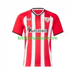 Camisola Athletic Bilbao Homem Equipamento principal 2023-2024 Mangas Curtas