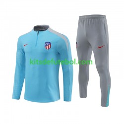 Atlético Madrid Azul Conjunto de treino 2024-2025
