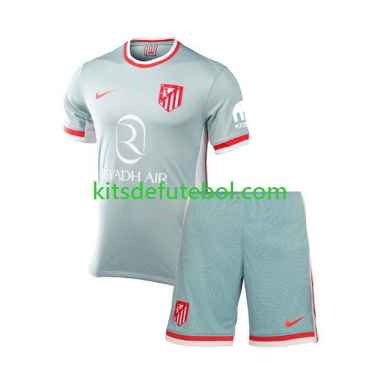 Camisola Atlético Madrid Criança Equipamento alternativo 2024-2025 Mangas Curtas