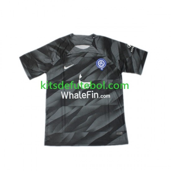 Camisola de Guarda-redes Atlético Madrid Homem Equipamento principal 2023-2024 Mangas Curtas