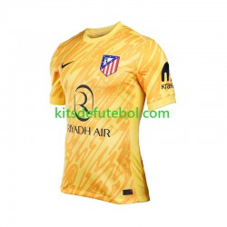 Camisola de Guarda-redes Atlético Madrid Homem Terceiro equipamento 2024-2025 Mangas Curtas