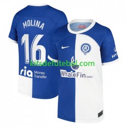 Camisola Atlético Madrid Molina 16 120 Anniversary Homem Equipamento principal 2022-2023 Mangas Curtas