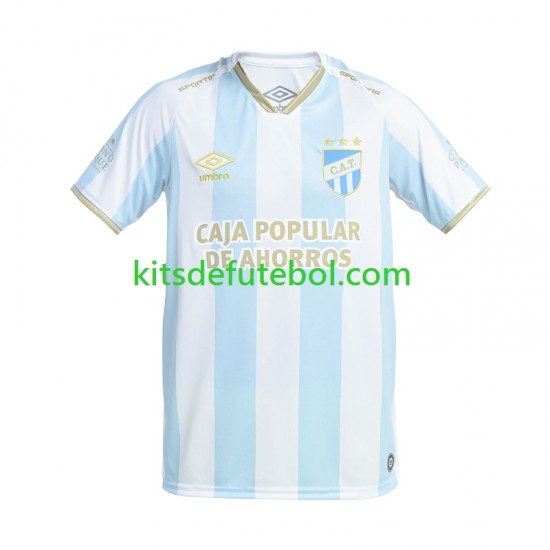 Camisola Atletico Tucuman Homem Equipamento principal 2024-2025 Mangas Curtas