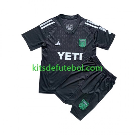 Camisola Austin FC Criança Equipamento principal 2023 Mangas Curtas