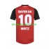 Camisola Bayer 04 Leverkusen Florian Wirtz 10 Homem Equipamento principal 2024-2025 Mangas Curtas