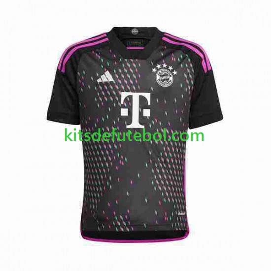 Camisola Bayern de Munique Homem Equipamento alternativo 2023-2024 Mangas Curtas