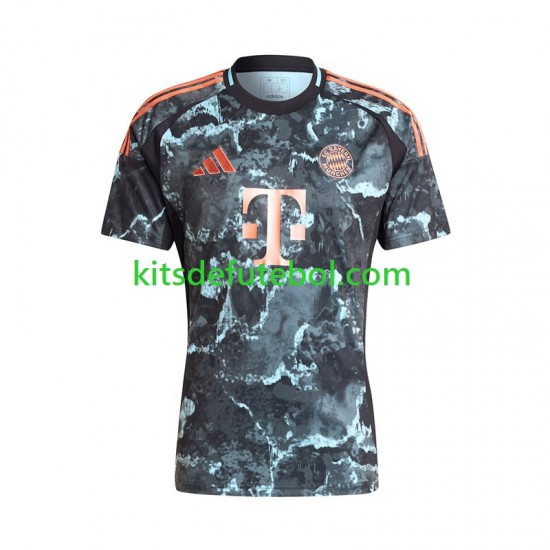 Camisola Bayern de Munique Homem Equipamento alternativo 2024-2025 Mangas Curtas