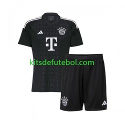 Camisola de Guarda-redes Bayern de Munique Criança Equipamento principal 2023-2024 Mangas Curtas