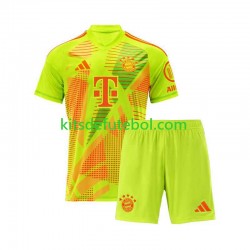Camisola de Guarda-redes Bayern de Munique Criança Equipamento principal 2024-2025 Mangas Curtas