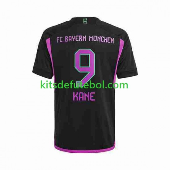 Camisola Bayern de Munique Harry Kane 9 Homem Equipamento alternativo 2023-2024 Mangas Curtas