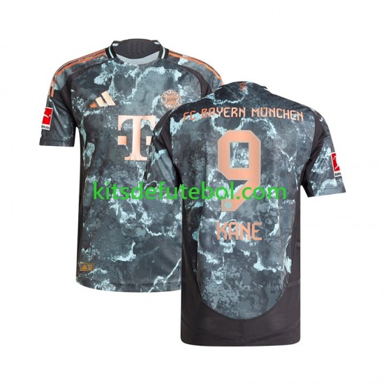 Camisola Bayern de Munique Harry Kane 9 Homem Equipamento alternativo 2024-2025 Mangas Curtas