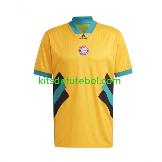 Camisola Retrô Bayern de Munique Icon Homem Equipamento principal 2022-2023 Mangas Curtas