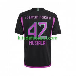 Camisola Bayern de Munique Jamal Musiala 42 Homem Equipamento alternativo 2023-2024 Mangas Curtas