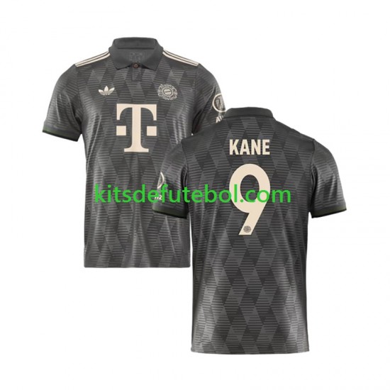 Camisola Bayern de Munique Kane 9 Octoberfest Homem Quarto equipamento 2024-2025 Mangas Curtas