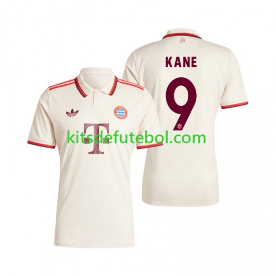 Camisola Bayern de Munique Kane 9 Homem Terceiro equipamento 2024-2025 Mangas Curtas
