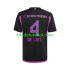 Camisola Bayern de Munique Matthijs de Ligt 4 Homem Equipamento alternativo 2023-2024 Mangas Curtas
