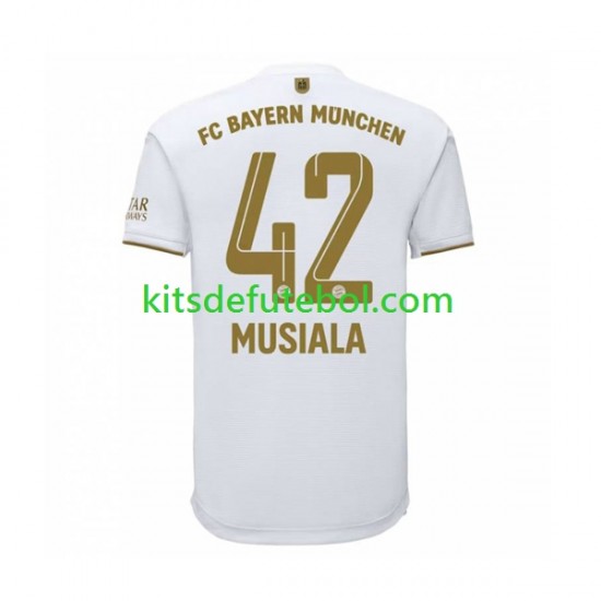 Camisola Bayern de Munique Musiala 42 Homem Equipamento alternativo 2022-2023 Mangas Curtas