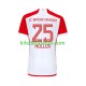 Camisola Bayern de Munique Thomas Muller 25 Homem Equipamento principal 2023-2024 Mangas Curtas