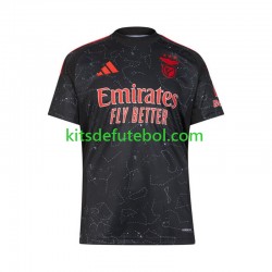 Camisola Benfica Homem Equipamento alternativo 2024-2025 Mangas Curtas
