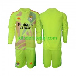 Camisola de Guarda-redes Benfica Criança Equipamento principal 2024-2025 Mangas Compridas