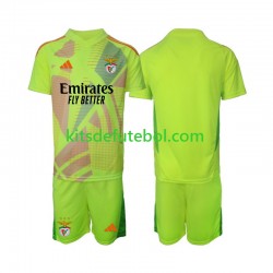 Camisola de Guarda-redes Benfica Criança Equipamento principal 2024-2025 Mangas Curtas