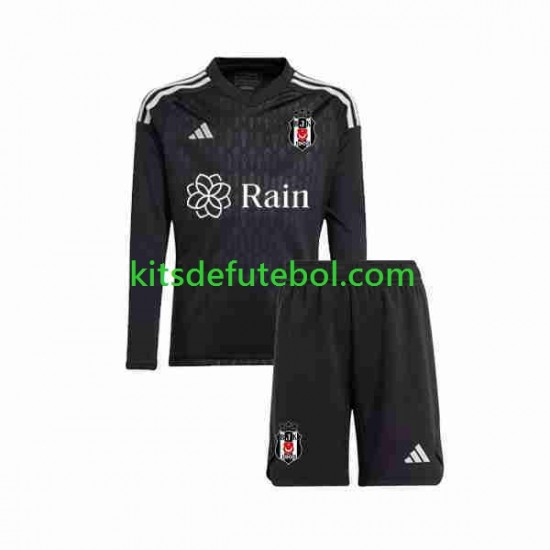 Camisola de Guarda-redes Besiktas Criança Equipamento principal 2023-2024 Mangas Compridas