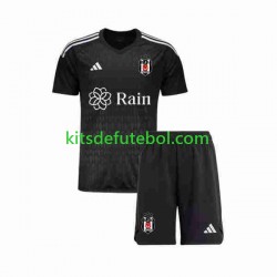 Camisola de Guarda-redes Besiktas Criança Equipamento principal 2023-2024 Mangas Curtas
