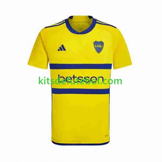 Camisola Boca Juniors Homem Equipamento alternativo 2023-2024 Mangas Curtas