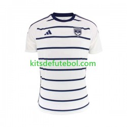 Camisola Bordeaux Homem Equipamento alternativo 2023-2024 Mangas Curtas