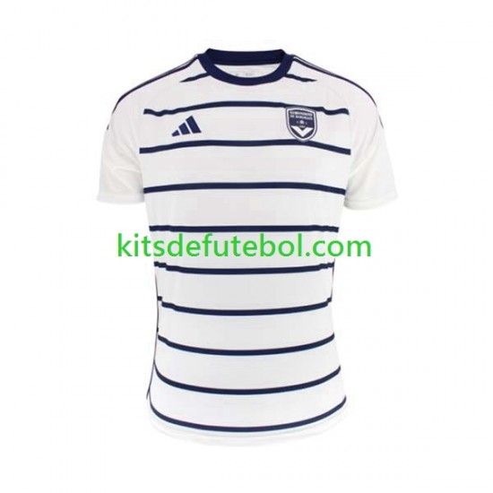 Camisola Bordeaux Homem Equipamento alternativo 2023-2024 Mangas Curtas