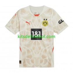 Camisola de Guarda-redes Borussia Dortmund Homem Equipamento alternativo 2024-2025 Mangas Curtas