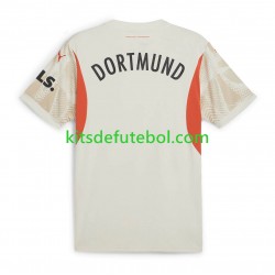 Camisola de Guarda-redes Borussia Dortmund Homem Equipamento alternativo 2024-2025 Mangas Curtas