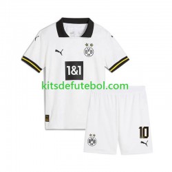 Camisola Borussia Dortmund Julian Brandt 10 Criança Terceiro equipamento 2024-2025 Mangas Curtas
