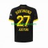 Camisola Borussia Dortmund Karim Adeyemi 27 Homem Equipamento alternativo 2023-2024 Mangas Curtas