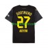 Camisola Borussia Dortmund Karim Adeyemi 27 Homem Equipamento alternativo 2024-2025 Mangas Curtas
