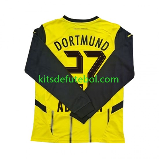 Camisola Borussia Dortmund Karim Adeyemi 27 Homem Equipamento principal 2024-2025 Mangas Compridas