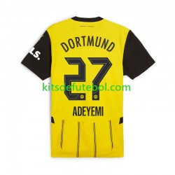 Camisola Borussia Dortmund Karim Adeyemi 27 Homem Equipamento principal 2024-2025 Mangas Curtas