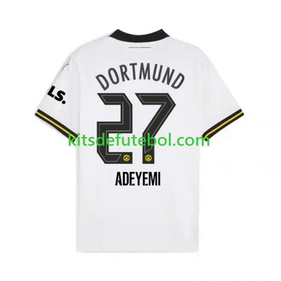 Camisola Borussia Dortmund Karim Adeyemi 27 Homem Terceiro equipamento 2024-2025 Mangas Curtas