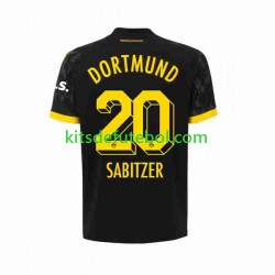 Camisola Borussia Dortmund Marcel Sabitzer 20 Homem Equipamento alternativo 2023-2024 Mangas Curtas