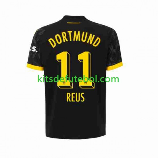 Camisola Borussia Dortmund Marco Reus 11 Homem Equipamento alternativo 2023-2024 Mangas Curtas
