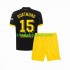 Camisola Borussia Dortmund Mats Hummels 15 Criança Equipamento alternativo 2023-2024 Mangas Curtas
