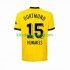 Camisola Borussia Dortmund Mats Hummels 15 Homem Equipamento principal 2023-2024 Mangas Curtas