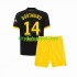 Camisola Borussia Dortmund Niclas Fullkrug 14 Criança Equipamento alternativo 2023-2024 Mangas Curtas