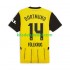 Camisola Borussia Dortmund Niclas Fullkrug 14 Homem Equipamento principal 2024-2025 Mangas Curtas