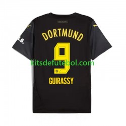 Camisola Borussia Dortmund Serhou Guirassy 9 Homem Equipamento alternativo 2024-2025 Mangas Curtas
