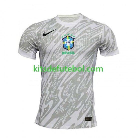 Camisola de Guarda-redes Seleção da Brasileira Copa America Homem Equipamento principal 2024 Mangas Curtas